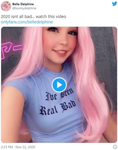 naked belle delphine|belle Delphine Porn Videos 